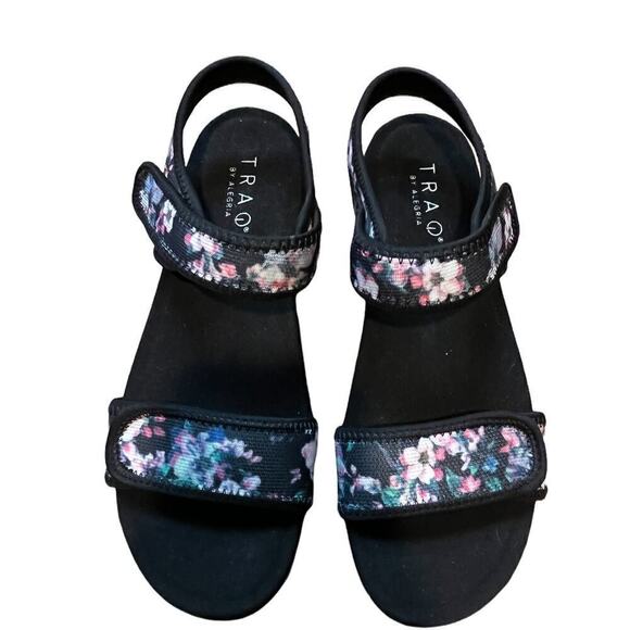 TRAQ By Alegria Floral Sandal / Size-39-8 - Picture 1 of 8